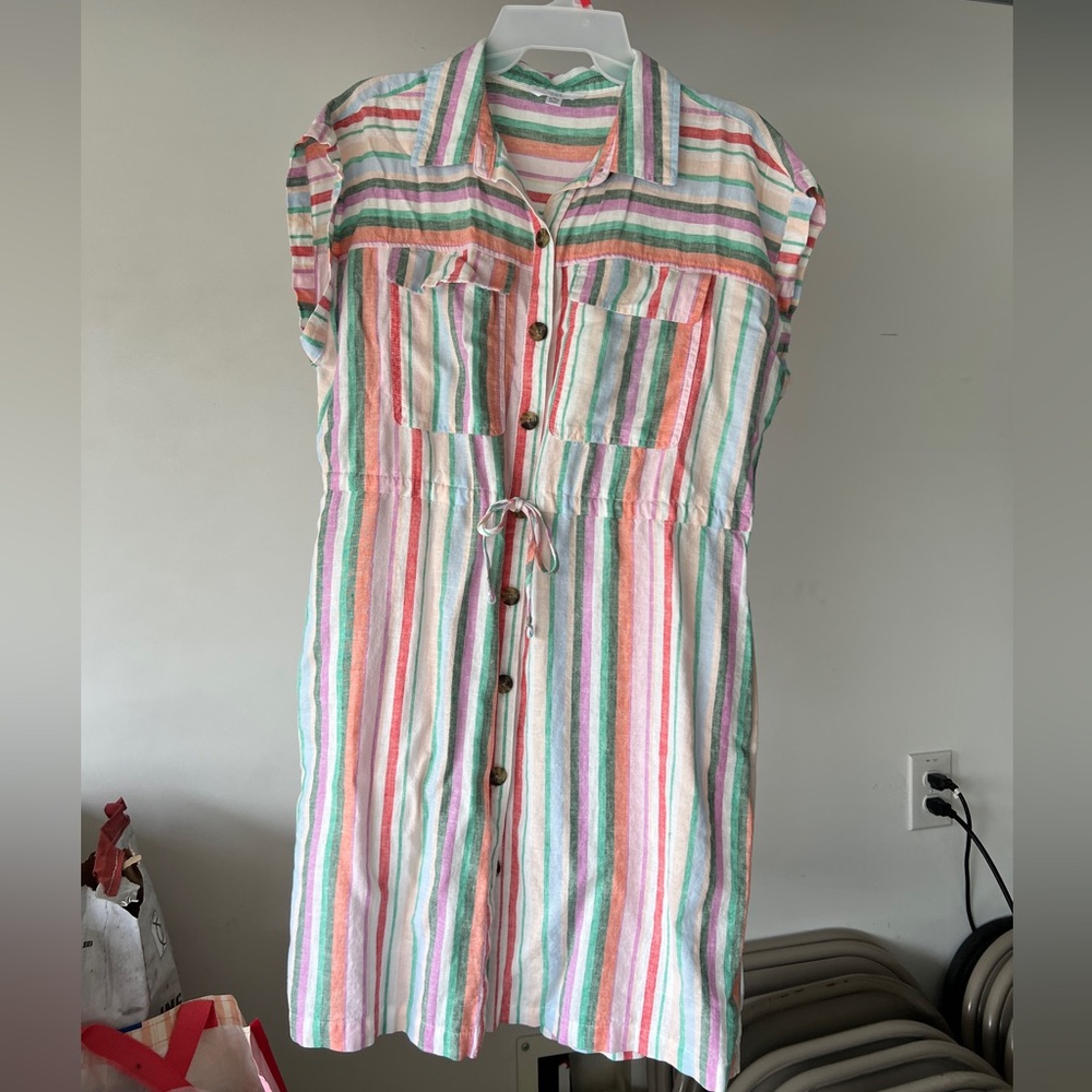 Sleeveless Dress Multi-Color
